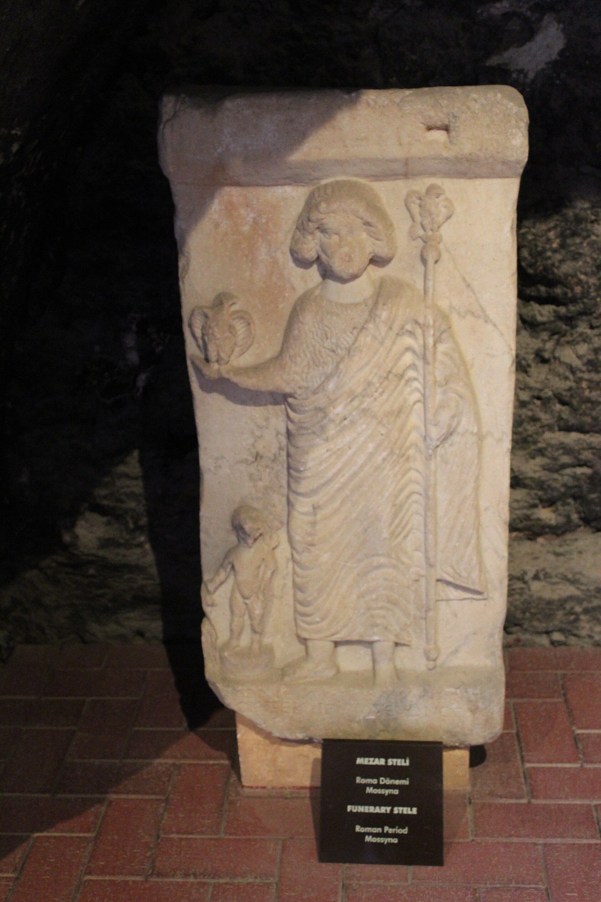 Roman sculpture on display at the Hierapolis Archaeological Museum