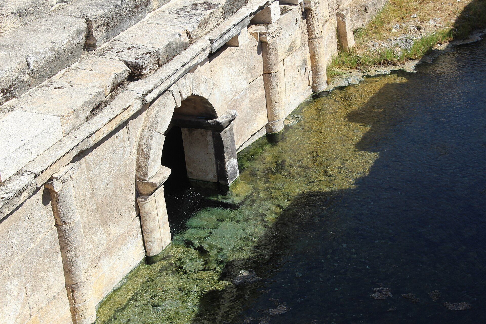 The Ploutonion, the ancient 'gate to hell' at Hierapolis