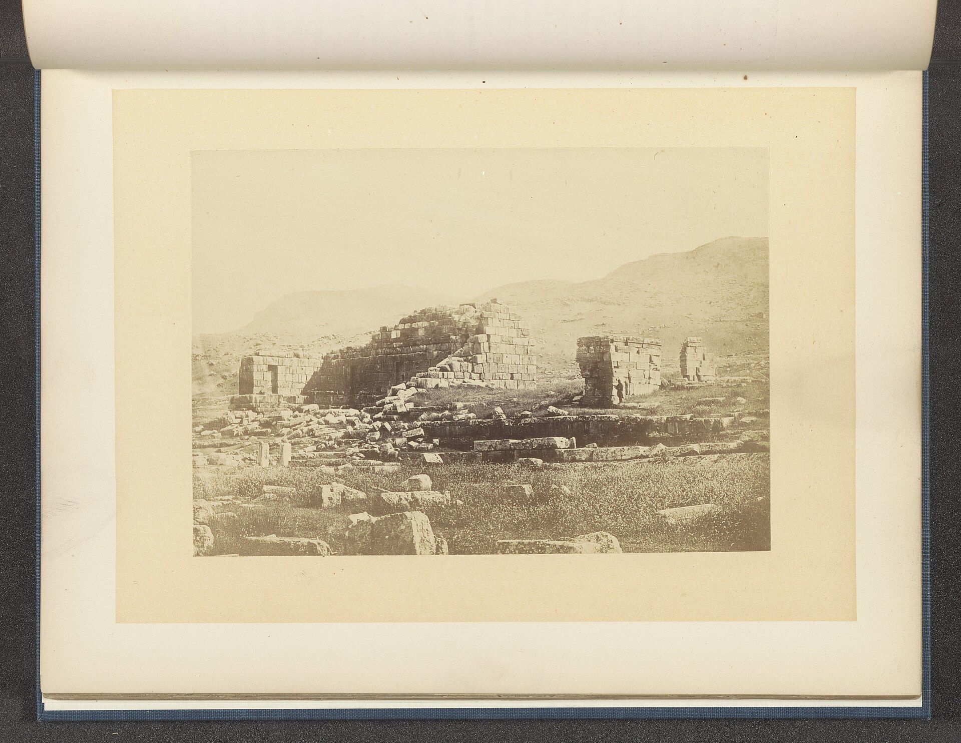 Ruins of the Ploutonion, Pluto's Gate, at Hierapolis