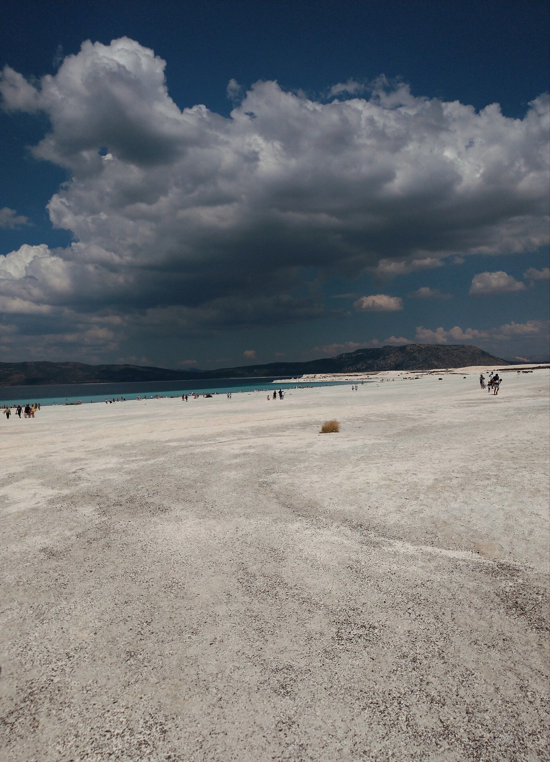 The turquoise water of Lake Salda, Turkey