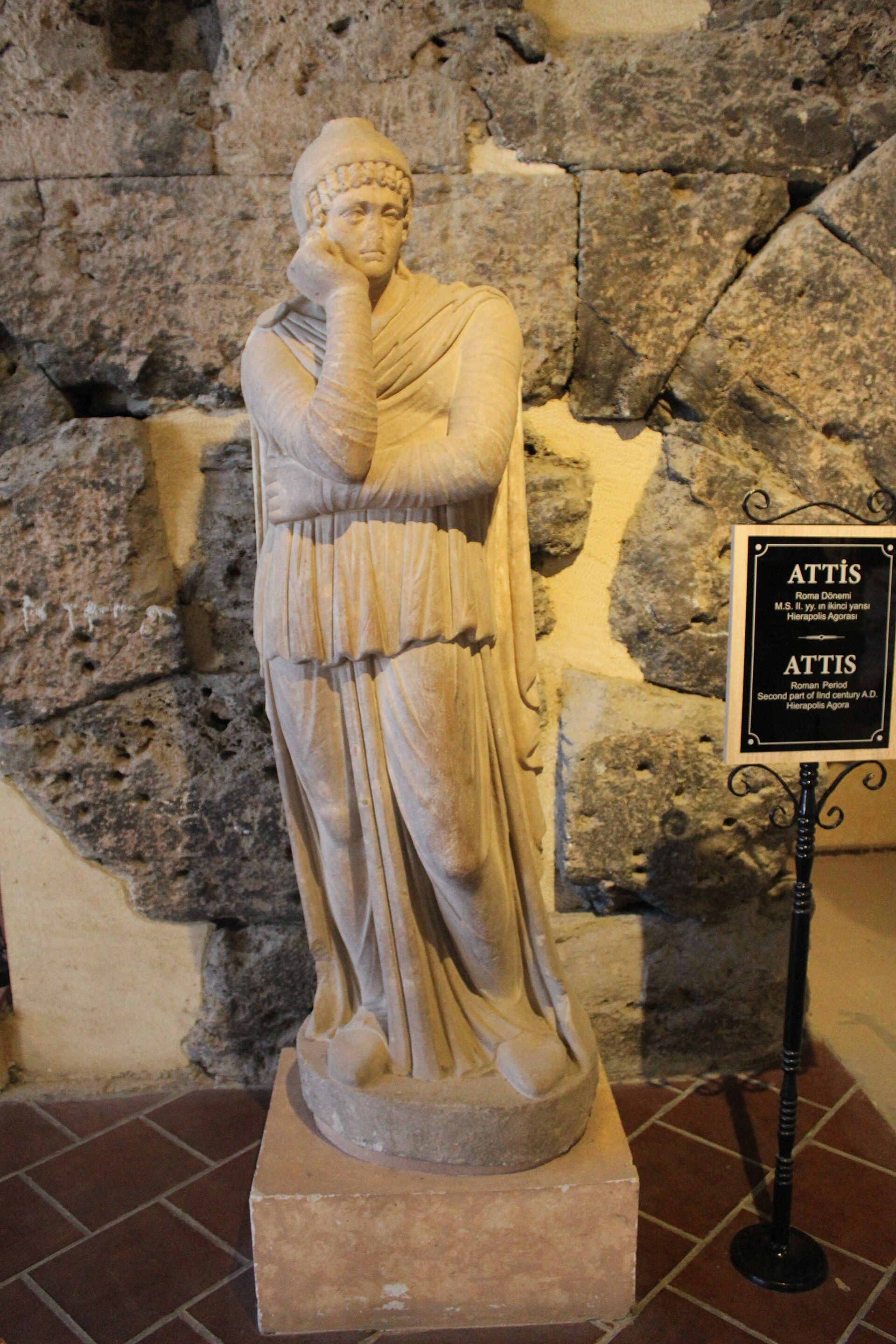 Sarcophagi and reliefs in the Hierapolis museum, Pamukkale
